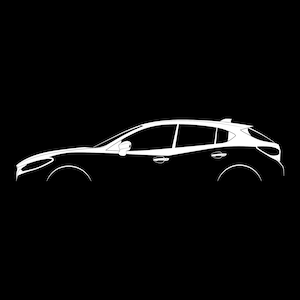 3 (BM) Silhouette Vector File