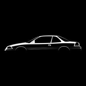 Grand Am GT Coupe (1992) Silhouette Vector File