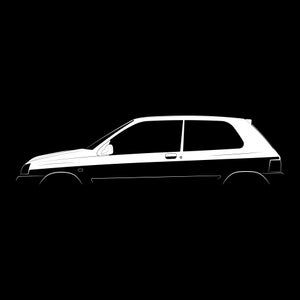 Clio Williams Silhouette Vector File