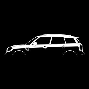 Cooper Countryman (F60) Silhouette Vector File