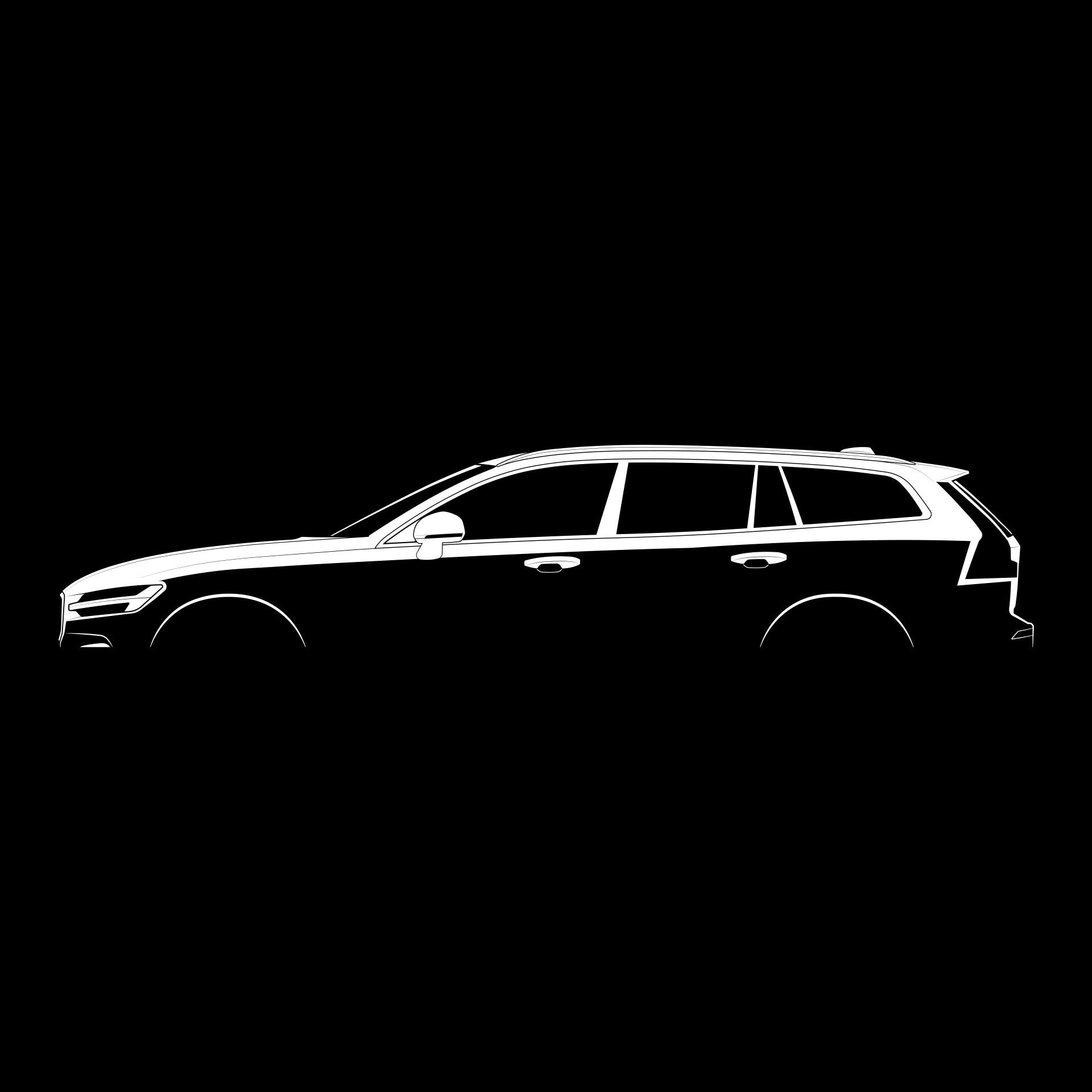 V60 (2018) Silhouette Vector File - Etsy