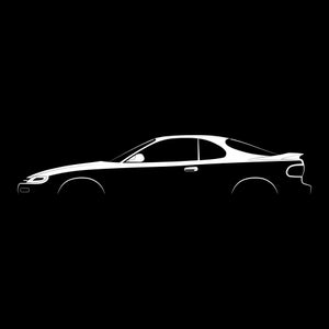 Celica GT (T180) Silhouette Vector File