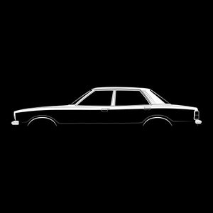 Cortina Mk IV Silhouette Vector File