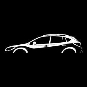 Crosstrek (GT) Silhouette Vector File