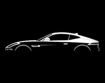 Archivo vectorial de silueta F-Type/F-Type R/Project 7