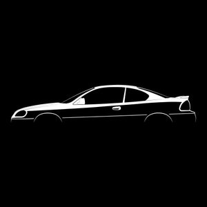 Grand Am GT Coupe (1999) Silhouette Vector File