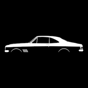 Monaro GTS (HK) Silhouette Vektor Datei