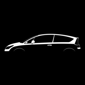 C4 VTS Silhouette Vector File