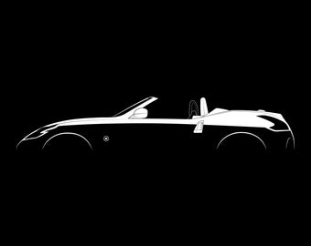 370Z (クーペ/ロードスター) シルエット ベクター ファイル - Etsy 日本