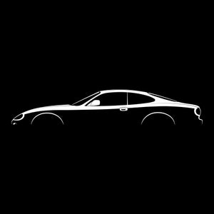 XKR (X100) Silhouette Vector File