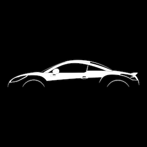 RCZ R Silhouette Vector File