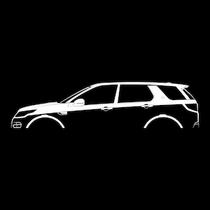 Discovery Sport Silhouette Vector File