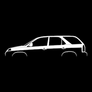 MDX (YD1) Silhouette Vector File
