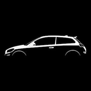 C30 R-Design Silhouette Vector File