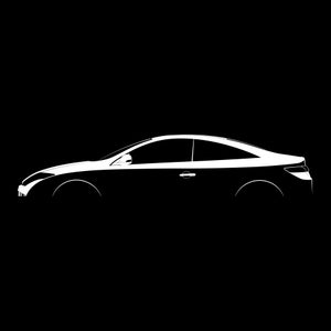 Laguna Coupe Silhouette Vector File