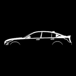 CT5-V Blackwing Silhouette Vector File