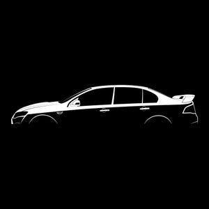 FPV GT (FG) Silhouette Vektor Datei