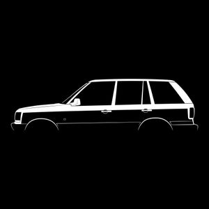 Range Rover (1994) Silhouette Vector File