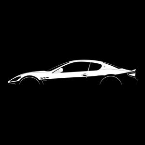 GranTurismo MC Stradale Silhouette Vector File