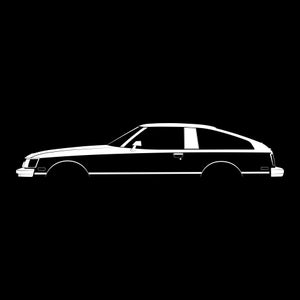Celica Supra (A50) Silhouette Vector File