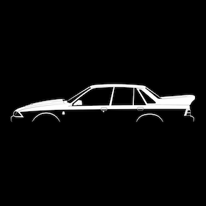 Commodore HSV SS Group A sv (VL) Silhouette Vector File
