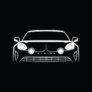 A110 Front and Rear Vector File