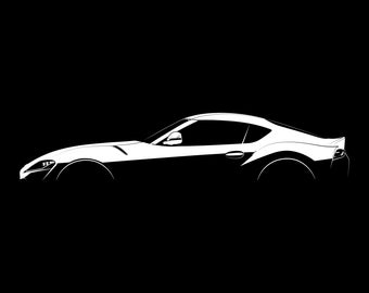 Supra (A90) Silhouette Vector File