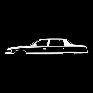 DeVille (1994) Silhouette Vector File