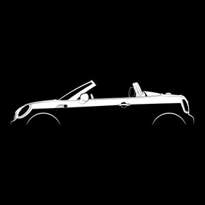Cooper S Roadster (R59) Silhouette Vector File