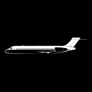 717-200 Silhouette Vector File