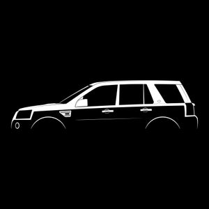 Freelander (2006) Silhouette Vector File