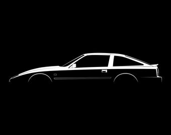 300ZX (Z31) シルエット ベクター ファイル - Etsy 日本