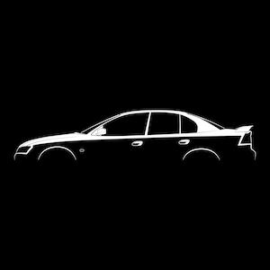 Commodore SS (VY) Silhouette Vector File