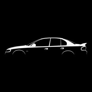Commodore HSV SV99 (VT) Silhouette Vector File