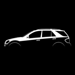M-Class (W164) Silhouette Vector File