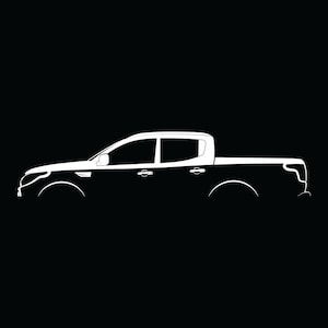 L200 (2015) シルエット ベクター ファイル