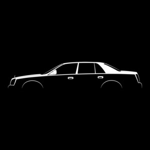 DeVille (2000) Silhouette Vector File