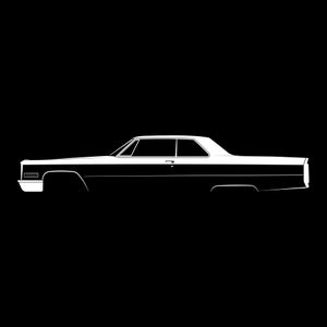 Coupe de Ville (1966) Silhouette Vector File