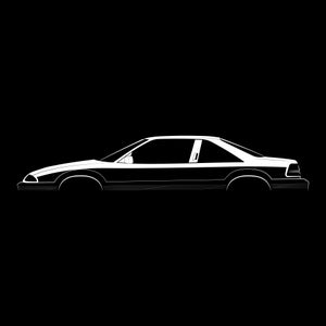 Turbo Grand Prix (1989) Silhouette Vector File