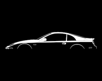 300ZX (Z32) シルエット ベクター ファイル - Etsy 日本