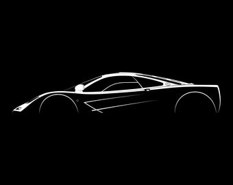 F1 Silhouette Vector File