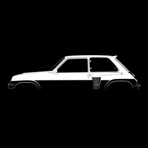 5 Turbo Silhouette Vector File