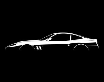 Ferrari 550 Maranello Poster Print | Wall Art | Car Photography - Etsy