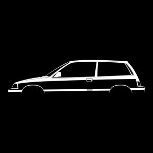 Civic (AG) Silhouette Vector File