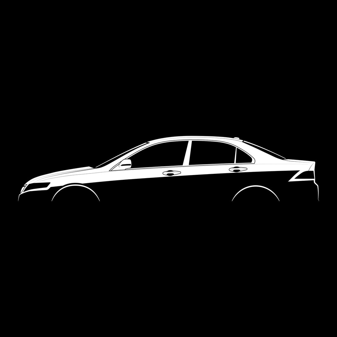 TSX (CL9) Silhouette Vector File - Etsy
