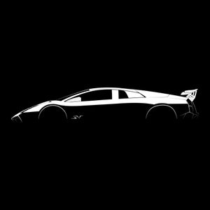 Murcielago LP 670-4 SuperVeloce Silhouette Vector File