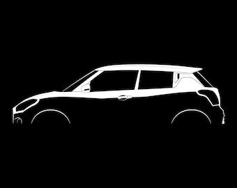 Arquivo vetorial de silhueta Swift Sport (2018)