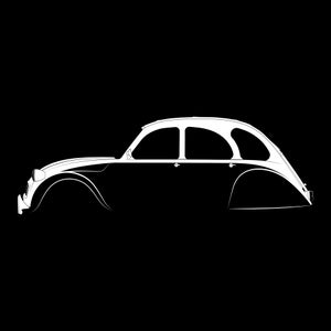 2CV Silhouette Vector File