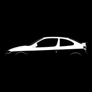 Mégane Coupé Silhouette Vector File
