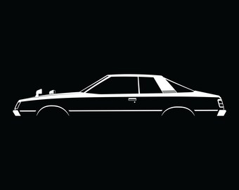 Galant Lambda (1976) Silhouette Vektor Datei